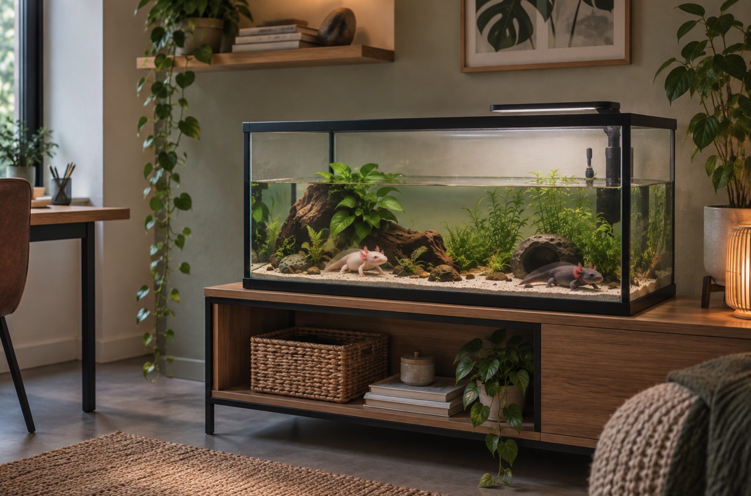 Quand mon axolotl luttait contre le courant sans relâche