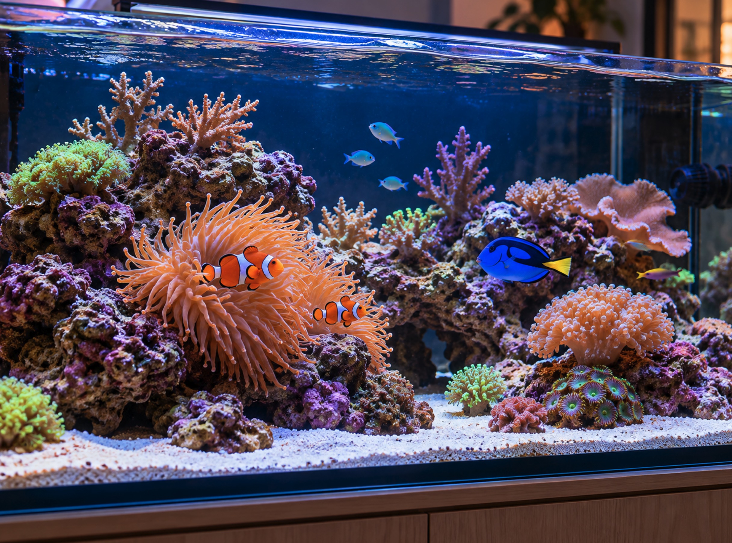 Le fonctionnement social du poisson-clown en milieu naturel et en aquarium